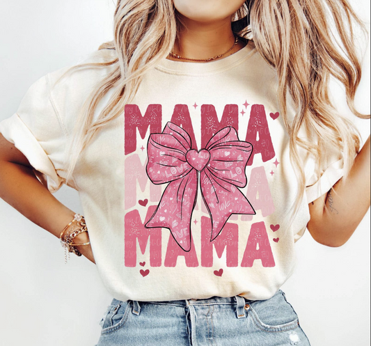 MAMA PINK BOW